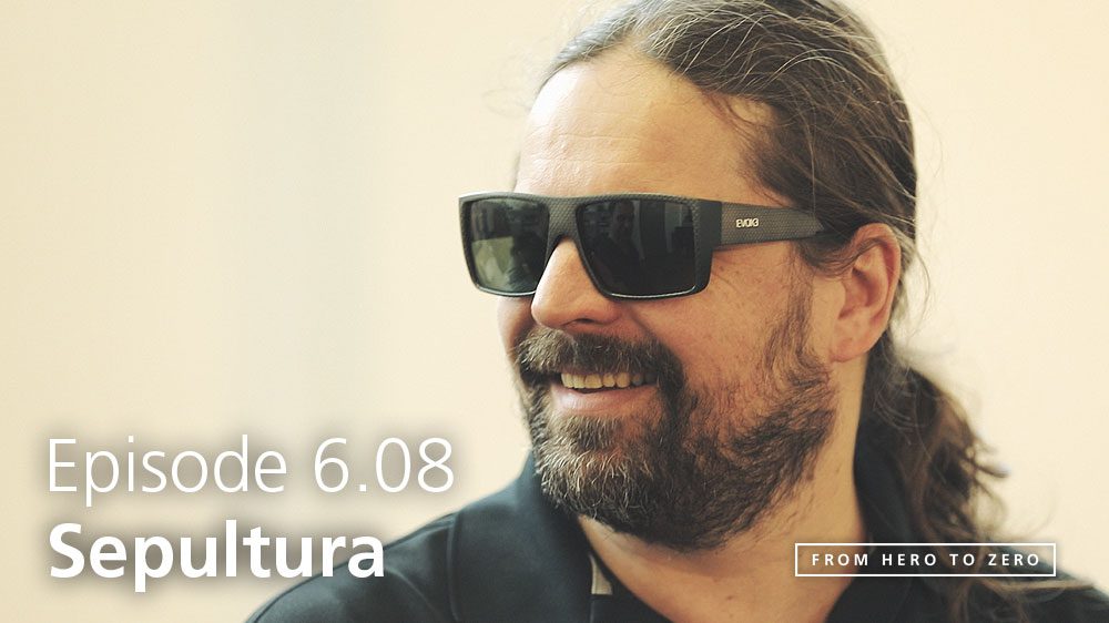 EPISODE 6.08: Andreas Kisser of Sepultura on technology and robotics in music and in general